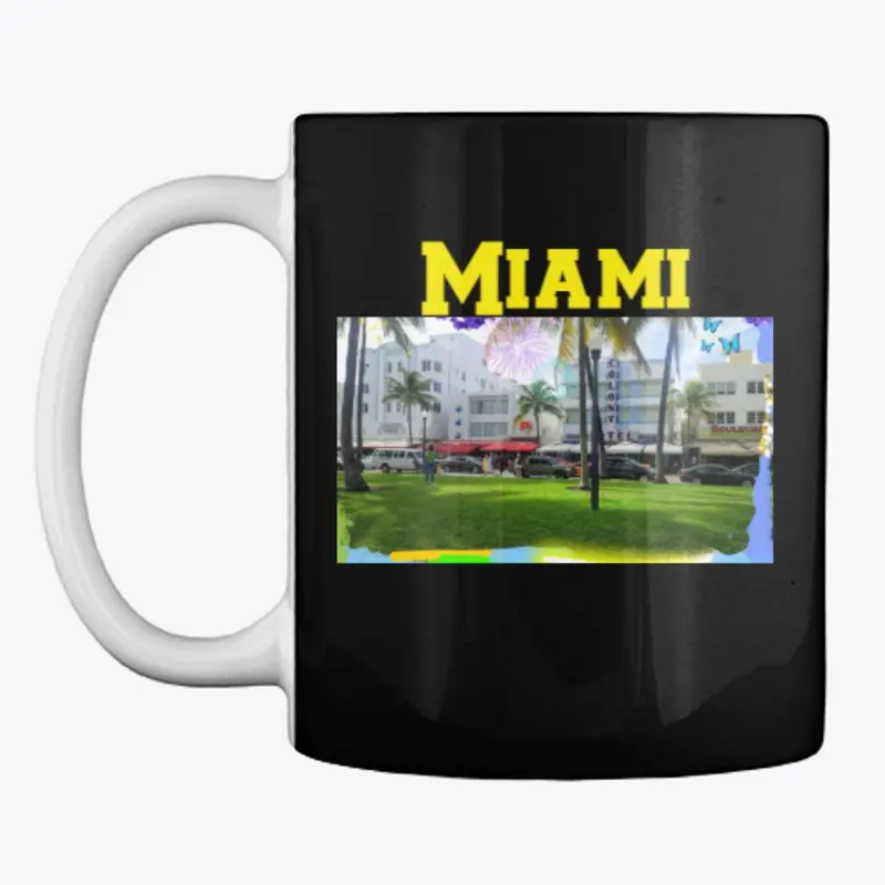 Miami coffee cup collection