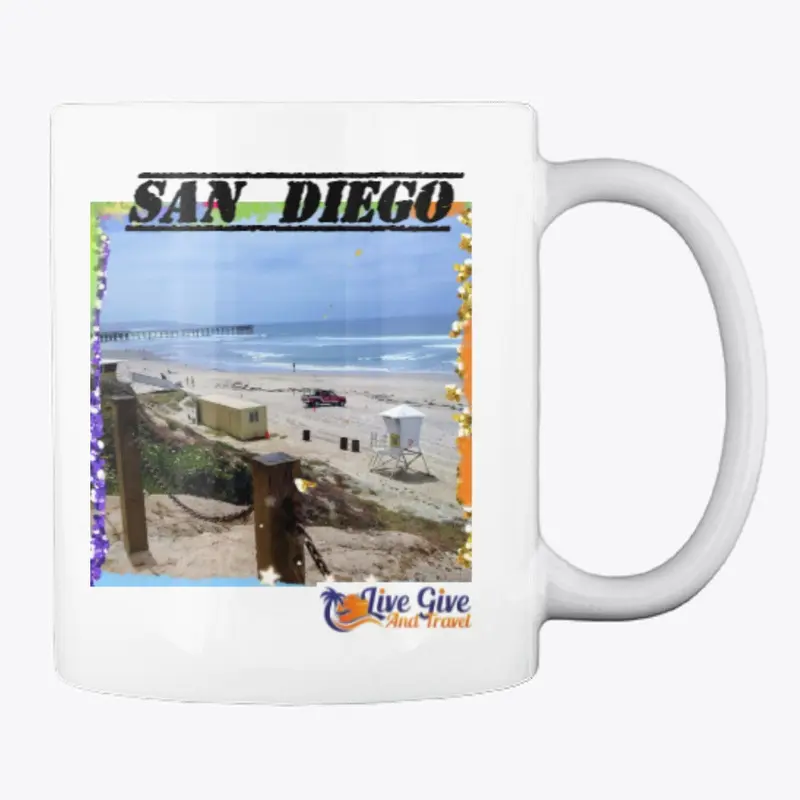 San Diego Coffee cup collection