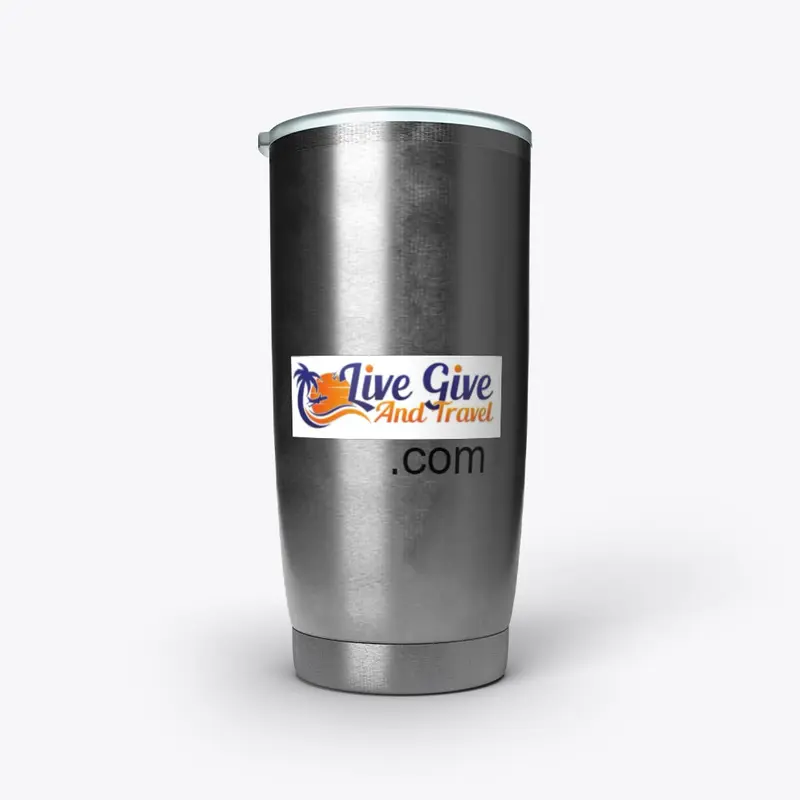 Live Give and Travel - drink ware