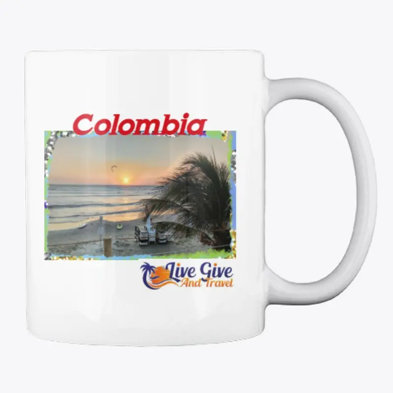 Colombia coffee mug collection